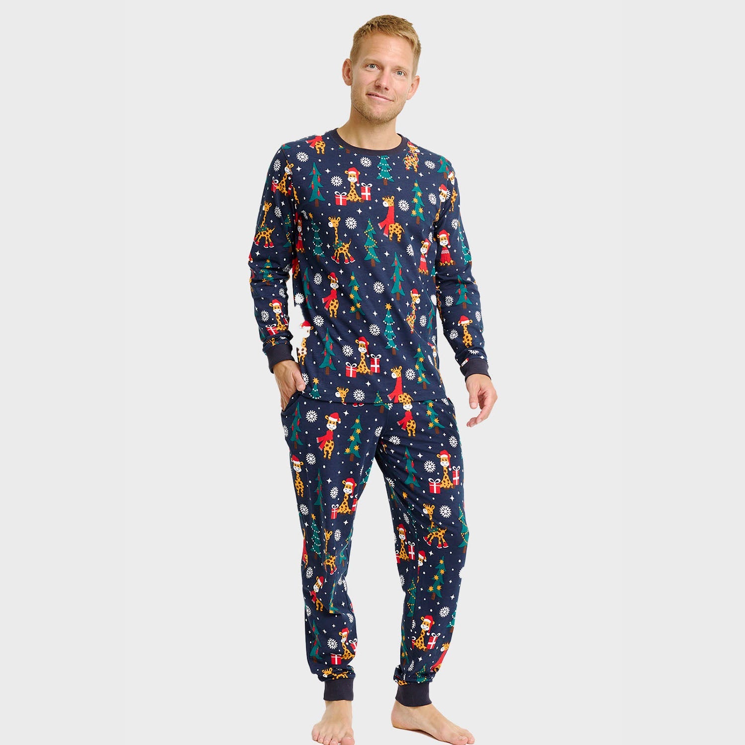 The Giraffe Christmas Pyjamas β Men